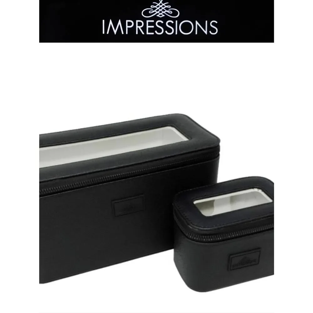 Impressions Cyprus‎ Essentials 2-PC Case Set- Black